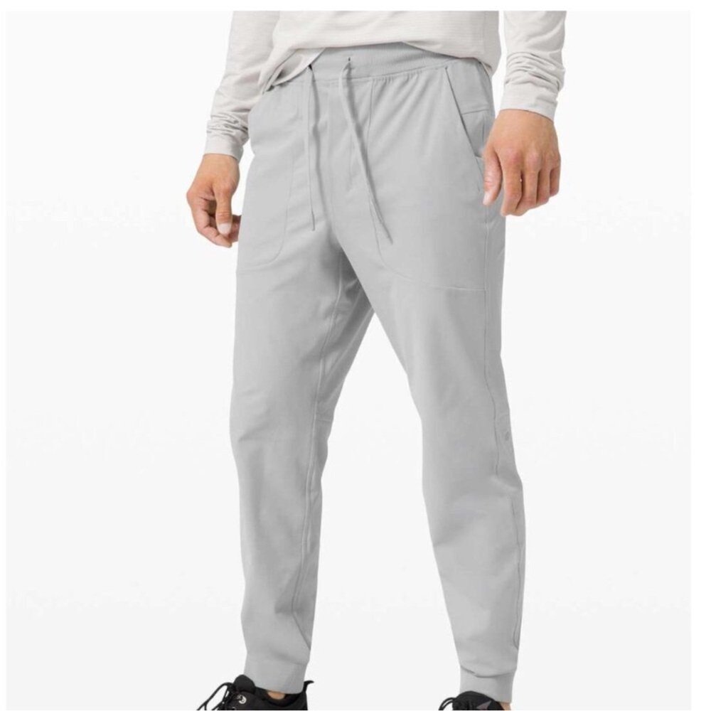 Lululemon Mens Medium City Sweat Jogger Pant Light Gray
